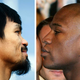 Manny Pacquiao, Floyd Mayweather Jr. (AFP/Getty Images)